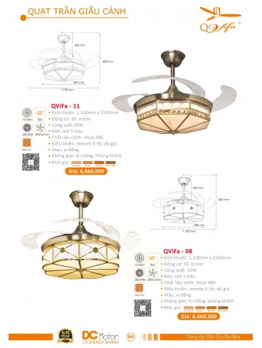 CATALOGUE QUẠT TRẦN PTH VIFA 2024-2025