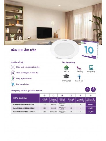 CATALOGUE ĐÈN DÂN DỤNG PHILIPS 2024