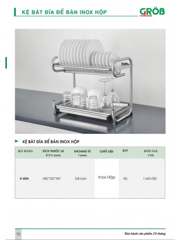 CATALOGUE BẾP & PHỤ KIỆN TỦ BẾP CROB 