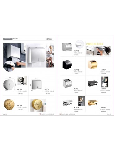 CATALOGUE THIẾT BỊ PHÒNG TẮM - NHÀ BẾP FRUHLING 2024-2025