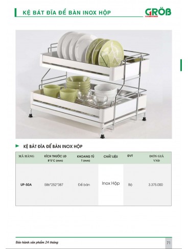 CATALOGUE BẾP & PHỤ KIỆN TỦ BẾP CROB 