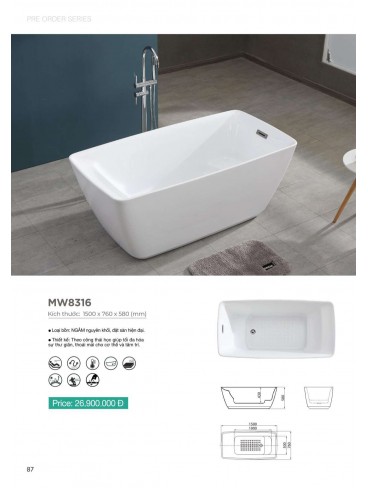CATALOGUE BỒN TẮM MOWOEN 2023