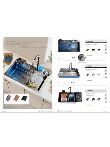 CATALOGUE THIẾT BỊ PHÒNG TẮM - NHÀ BẾP FRUHLING 2024-2025