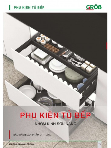 CATALOGUE BẾP & PHỤ KIỆN TỦ BẾP CROB 
