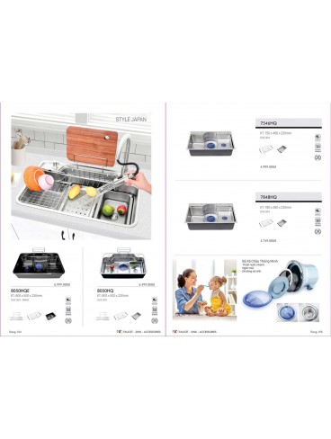 CATALOGUE THIẾT BỊ PHÒNG TẮM - NHÀ BẾP FRUHLING 2024-2025