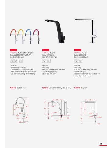 CATALOGUE TEKA 2022