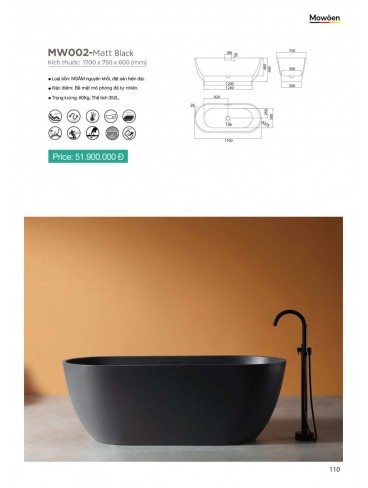 CATALOGUE BỒN TẮM MOWOEN 2023