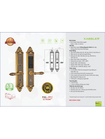 KHOÁ ĐIỆN TỬ KASSLER 2025-2026