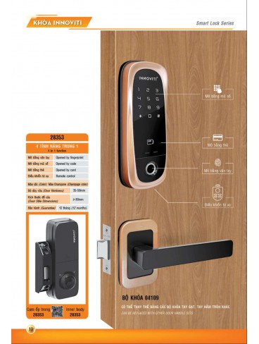 CATALOGUE KHÓA VIỆT TIỆP 2023