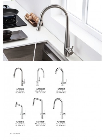 Catalo Chậu + vòi rửa chén KLUGER