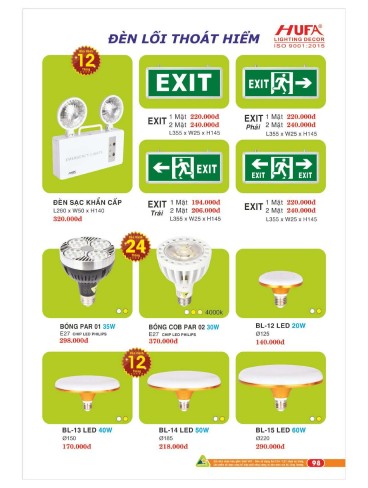 CATALOGUE HUFA LED 2024