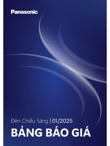 CATALOGUE ĐÈN PANASONIC THÁNG 01 - 2025