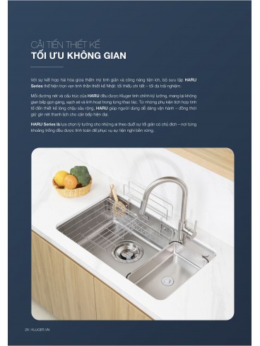 CHẬU RỬA CHÉN KLUGER 2026