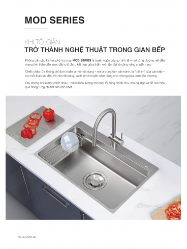 CHẬU RỬA CHÉN KLUGER 2026