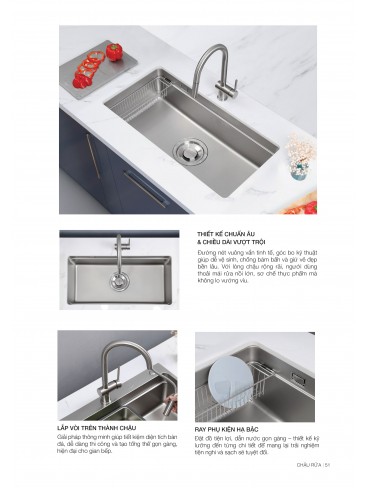 CHẬU RỬA CHÉN KLUGER 2026