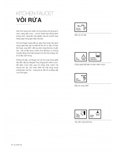 CHẬU RỬA CHÉN KLUGER 2026