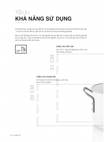 CHẬU RỬA CHÉN KLUGER 2026