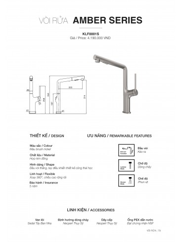 CHẬU RỬA CHÉN KLUGER 2026