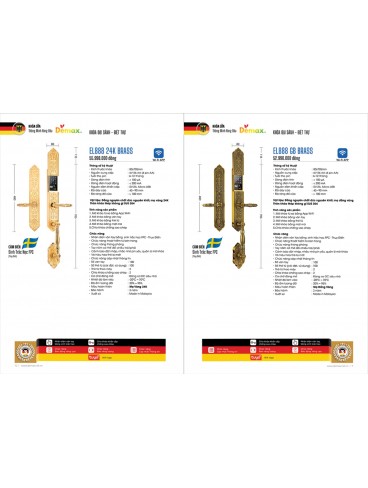 KHÓA ĐIỆN TỬ DEMAX 2025 