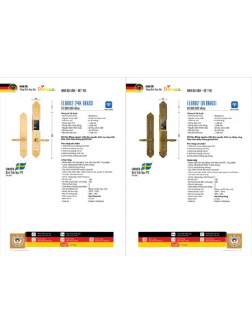 KHÓA ĐIỆN TỬ DEMAX 2025 