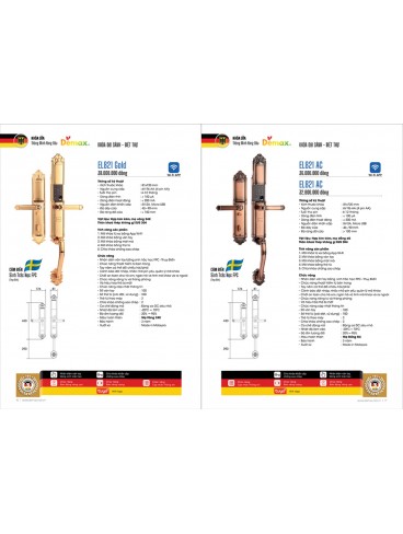 KHÓA ĐIỆN TỬ DEMAX 2025 