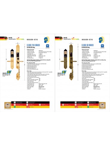 KHÓA ĐIỆN TỬ DEMAX 2025 