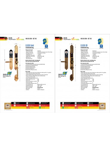 KHÓA ĐIỆN TỬ DEMAX 2025 