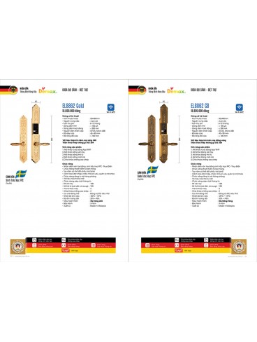 KHÓA ĐIỆN TỬ DEMAX 2025 