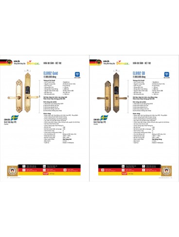 KHÓA ĐIỆN TỬ DEMAX 2025 