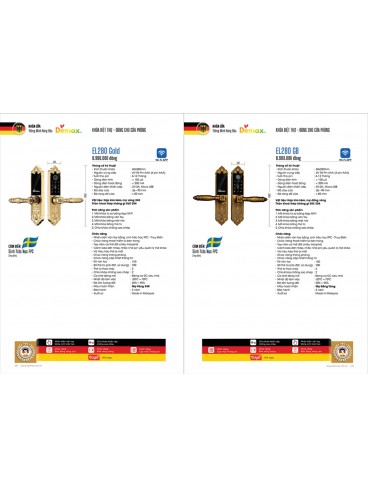 KHÓA ĐIỆN TỬ DEMAX 2025 