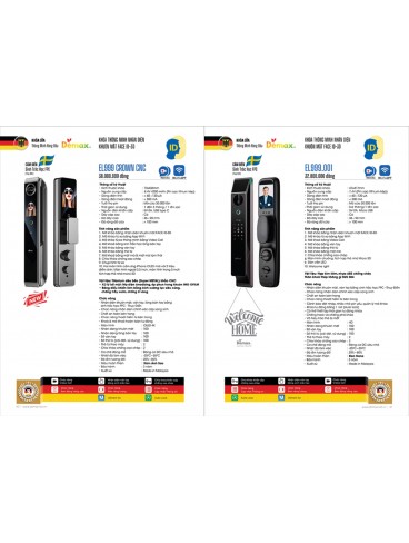 KHÓA ĐIỆN TỬ DEMAX 2025 