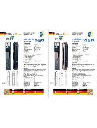 KHÓA ĐIỆN TỬ DEMAX 2025 