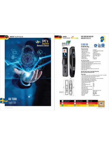 KHÓA ĐIỆN TỬ DEMAX 2025 