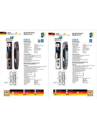 KHÓA ĐIỆN TỬ DEMAX 2025 