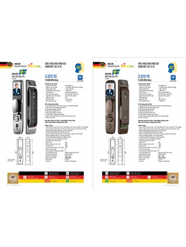 KHÓA ĐIỆN TỬ DEMAX 2025 