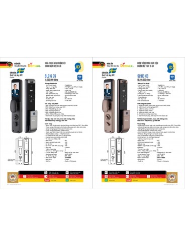 KHÓA ĐIỆN TỬ DEMAX 2025 