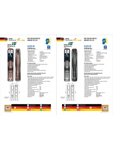 KHÓA ĐIỆN TỬ DEMAX 2025 