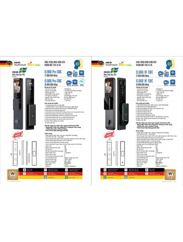 KHÓA ĐIỆN TỬ DEMAX 2025 