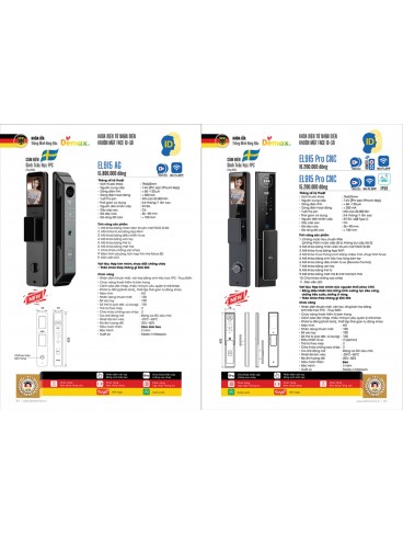 KHÓA ĐIỆN TỬ DEMAX 2025 