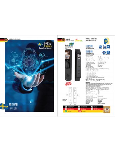 KHÓA ĐIỆN TỬ DEMAX 2025 