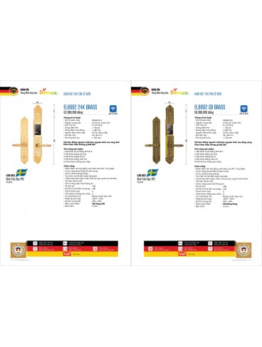 KHÓA ĐIỆN TỬ DEMAX 2026