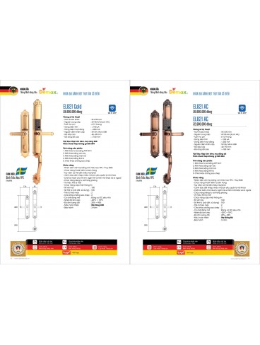KHÓA ĐIỆN TỬ DEMAX 2026