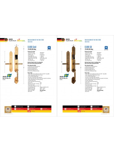 KHÓA ĐIỆN TỬ DEMAX 2026