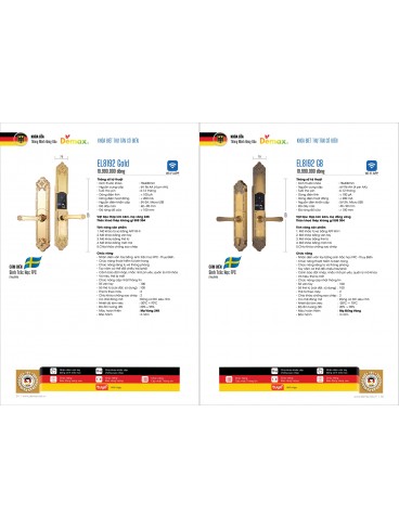 KHÓA ĐIỆN TỬ DEMAX 2026