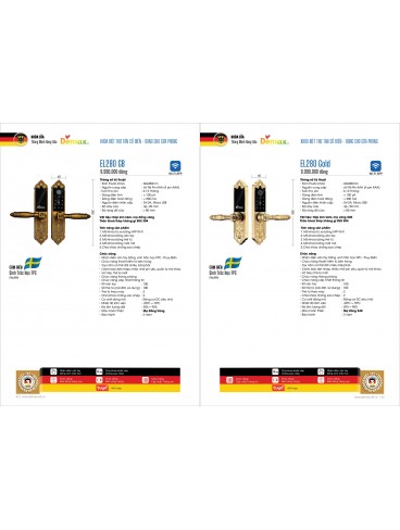 KHÓA ĐIỆN TỬ DEMAX 2026