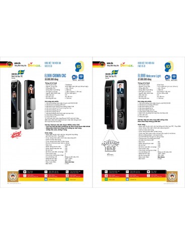 KHÓA ĐIỆN TỬ DEMAX 2026