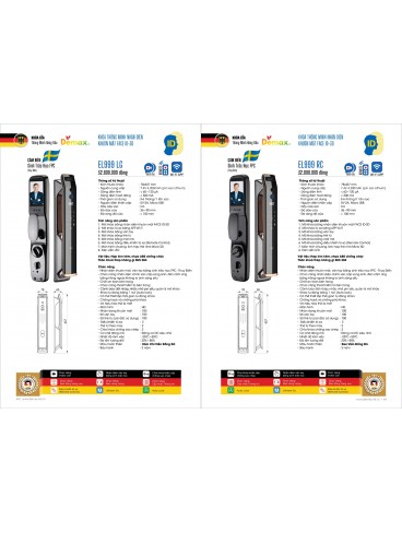 KHÓA ĐIỆN TỬ DEMAX 2026