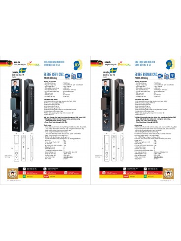 KHÓA ĐIỆN TỬ DEMAX 2026