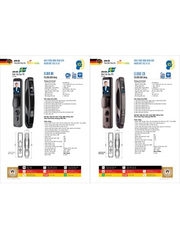 KHÓA ĐIỆN TỬ DEMAX 2026