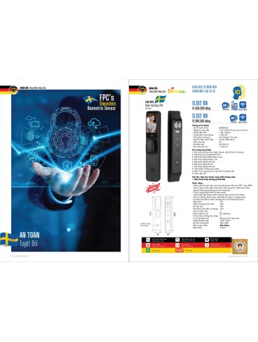 KHÓA ĐIỆN TỬ DEMAX 2026